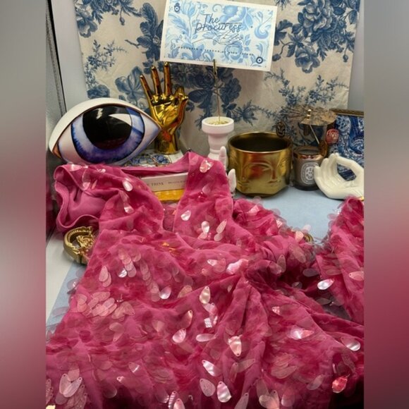 🆕 MISHA COLLECTION 🧿 NWOT The Sapphire Sequins Mini Dress, Fuschia Sz S - US 4 - Picture 15 of 16